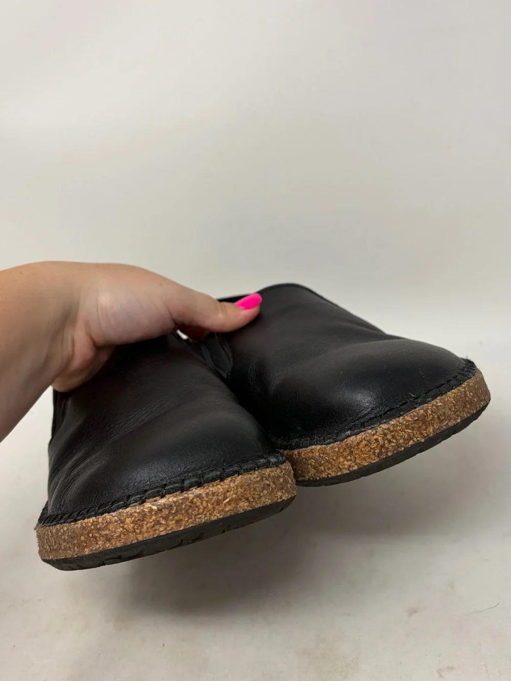 Birkenstock Callan Leather Slip On Shoes Size Men’s 9 Women’s 11